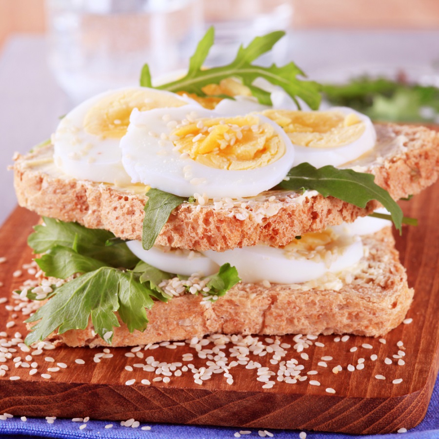 Boiled Egg Sandwich The Happy Union Of Bread Egg 