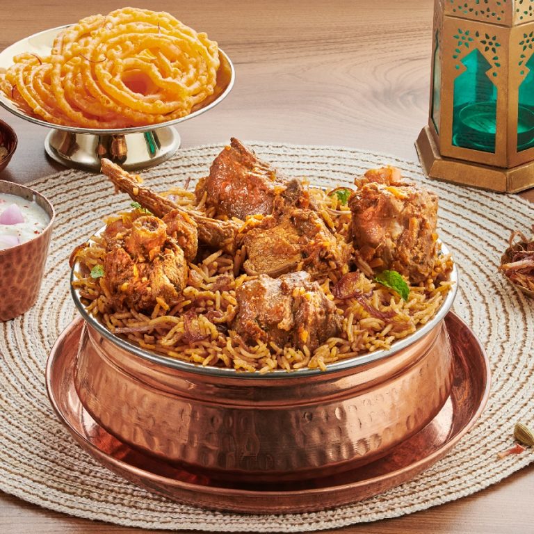 Bring the taste of Hyderabadi mutton biryani home with Licious!