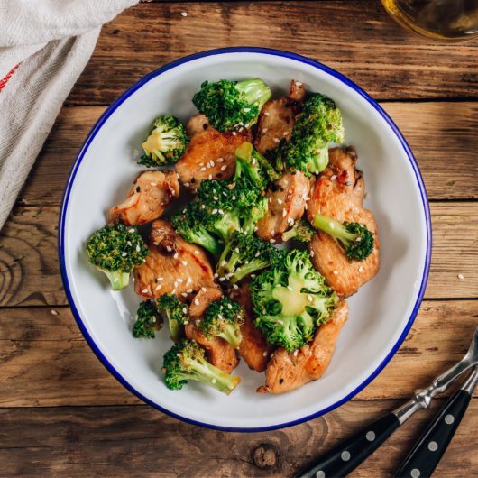 Easy Recipe For Keto Chicken With Garlic And Broccoli - Blog